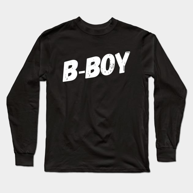 B-Boy, Break Dancer, Hip-Hop, Long Sleeve T-Shirt by ArtOfDJShop